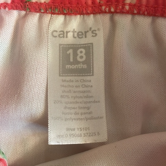 Carter’s toddler girl 2 piece swimsuit size 18 mos - Picture 4 of 4
